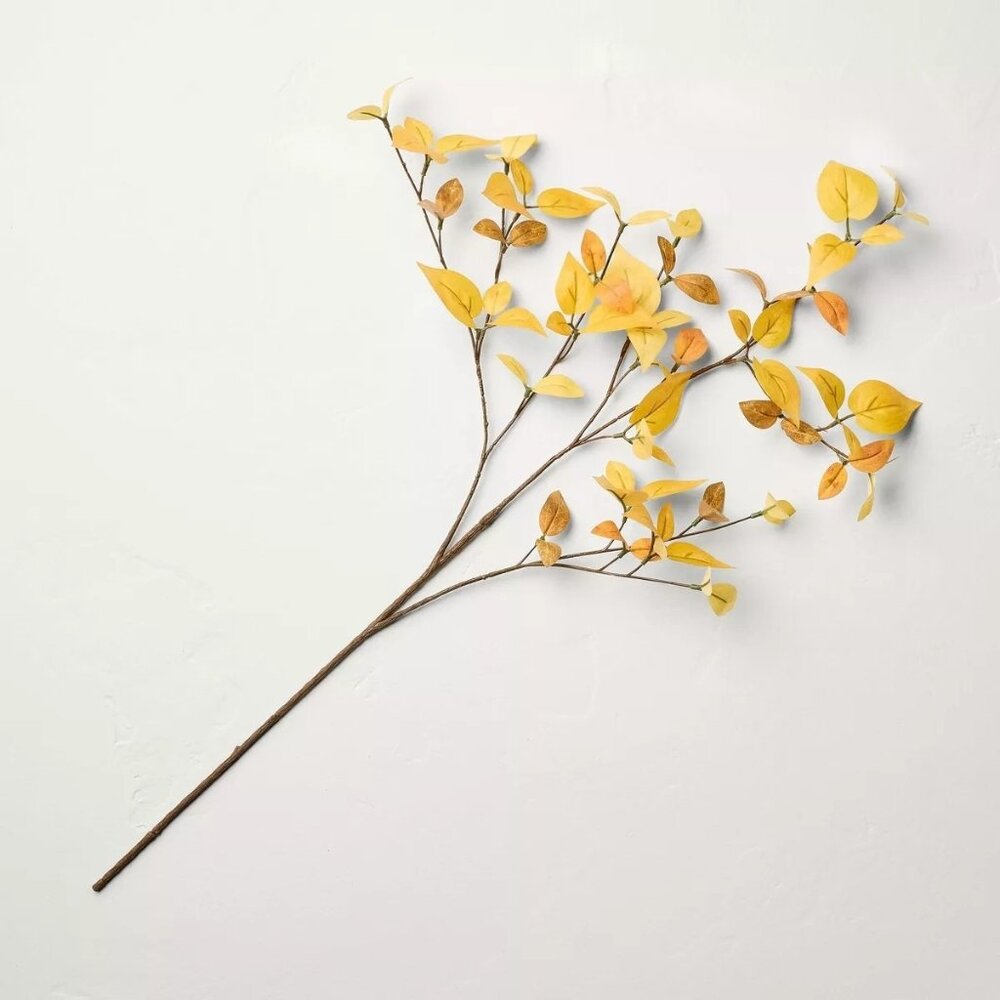 25" Faux Golden Dogwood Fall Stem - Hearth & Hand Magnolia - Target Fall 2024‎